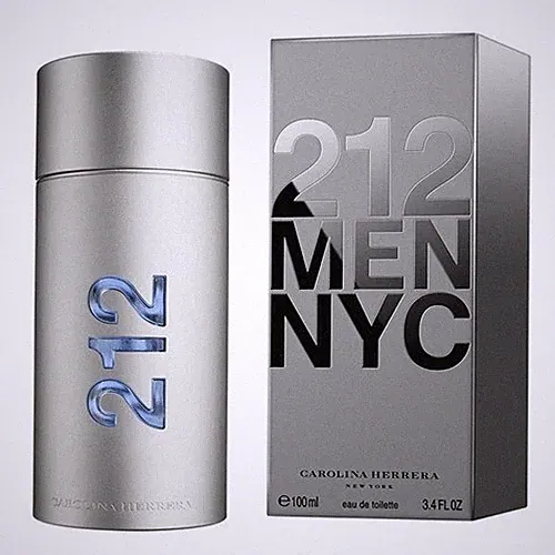 212 MEN NYC by Carolina Herrera Cologne for Men EDT 3.4 oz Brand new sealed
