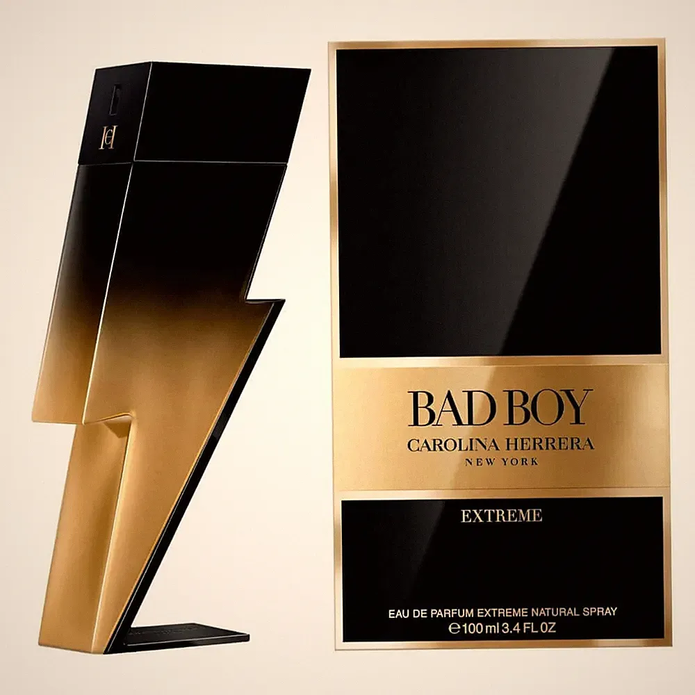 Bad Boy Extreme by Carolina Herrera Cologne for Men EDP 3.3 / 3.4 oz New In Box