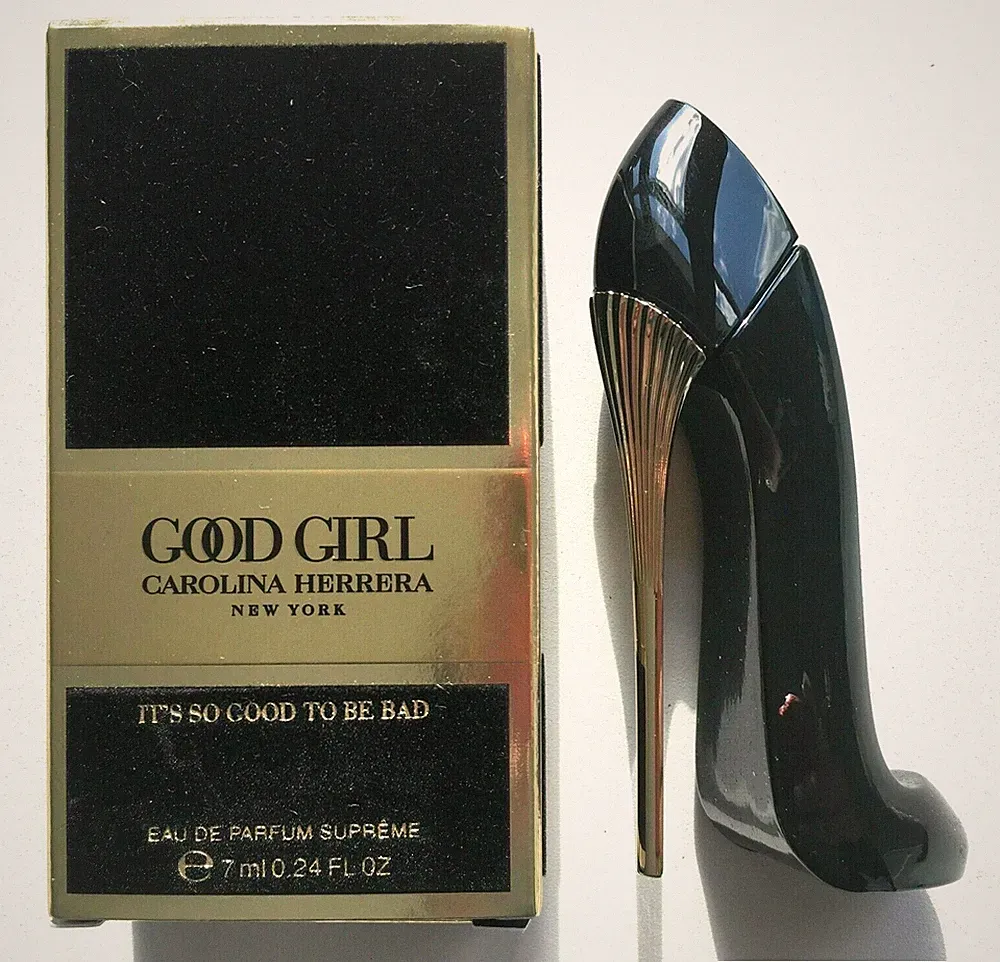 GOOD GIRL SUPREME CAROLINA HERRERA EAU DE PARFUM 7 ml. 0.24 fl.oz MINI PERFUME