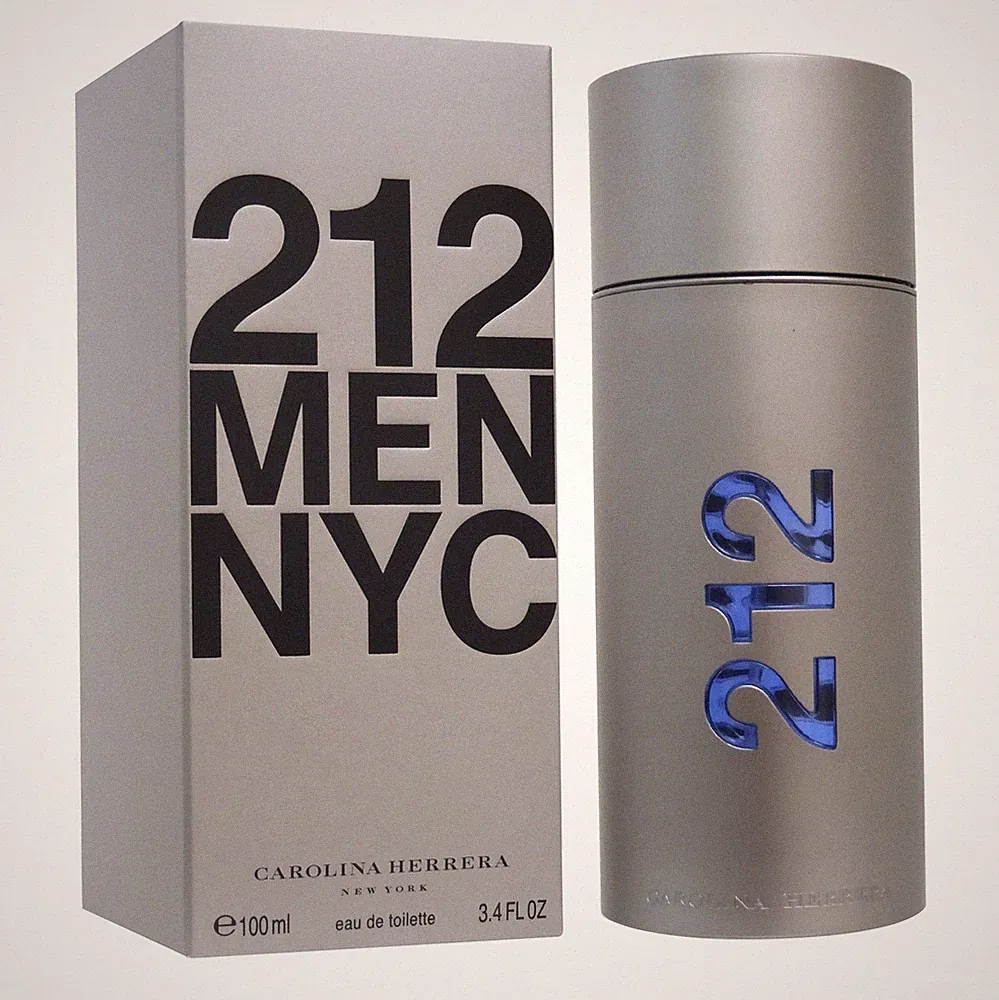 Men s Cologne EDT Spray 3.4 oz Fresh Sandalwood Carolina Herrera 212 Timeless